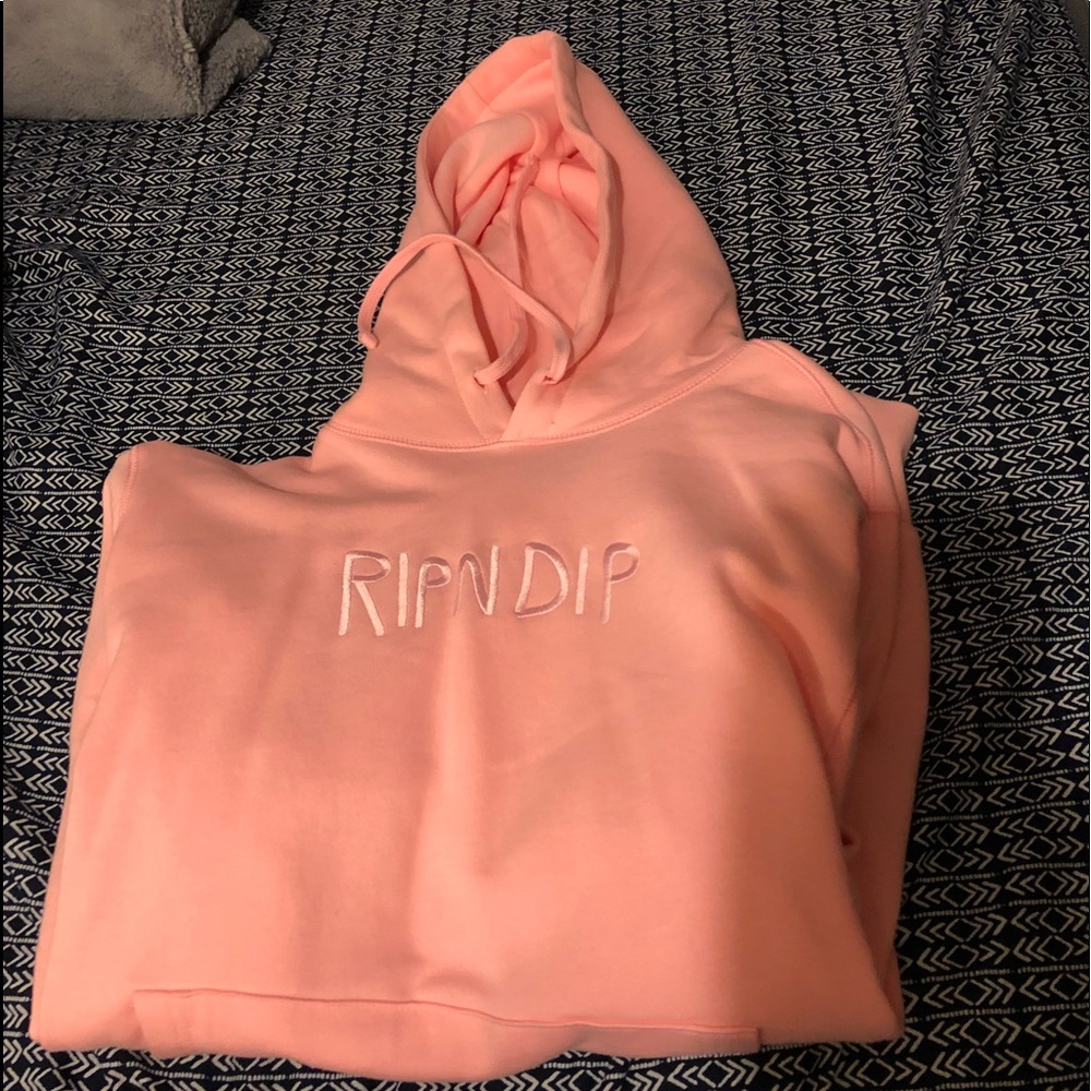 Baby pink hoodie